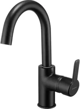 Deante Arnika Waschtischarmatur Standarmatur schwarz (BQAN24M)