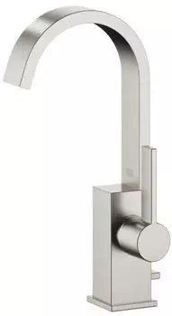 Dornbracht MEM Waschtisch-Einhandbatterie mit Ablaufgarnitur 113mm Platin geb&uuml;rstet (33502782-06)