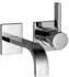 Dornbracht MEM Waschtisch-Wand-Einhandbatterie ohne Ablaufgarnitur, Dark Chrome, 177mm (36860782-19)