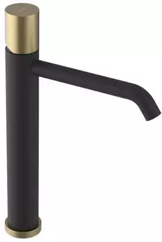 Sapho Ultratap Waschtischarmatur, Matt Schwarz/Matt Gold (UT007TBG)