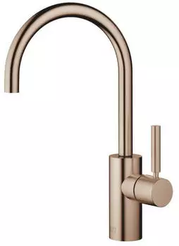 Dornbracht META Waschtisch-Einhandbatterie ohne Ablaufgarnitur Bronze geb&uuml;rstet (33565661-42)