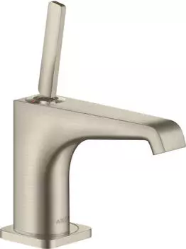 Hansgrohe AXOR Citterio E Standventil EcoSmart ohne Ablaufgarnitur, Brushed Nickel (36105820)