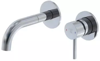 Steinberg Serie 100 Waschtisch-Wand-Einhebelmischer 165mm, chrom (100 1804 3)