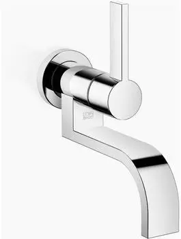 Dornbracht MEM Waschtisch-Wand-Einhandbatterie Chrom 185mm ohne Ablaufgarnitur (36805782-00)