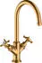 Hansgrohe AXOR Montreux Zweigriff-Waschtischarmatur 210 Brushed Gold Optic (16506250)