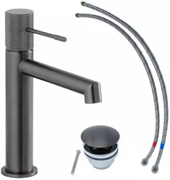 Sch&ouml;ner Wohnen Kadia Waschtischarmatur Auslaufh&ouml;he 12,1cm Industrial (Kadia M)