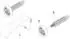 Dornbracht CYO Waschtisch-Wandbatterie 3-Loch, Ausladung 190mm, Chrom (36712811-00)
