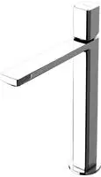 Sogood - Doporro&reg; Einhebelmischer Silber 30,9 Cm Hoch Waschbeckenarmatur Eckig