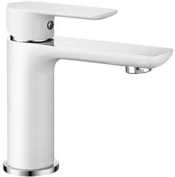Mexen Alfa Waschbeckenarmatur Weiß/Chrom (745700-02)