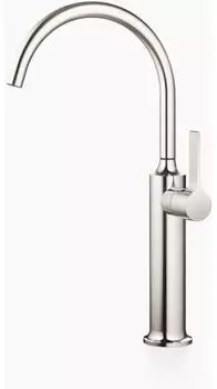 Dornbracht Vaia Waschtisch-Einhandbatterie mit erh&ouml;htem Standfu&szlig;, Platin (33534809-08)