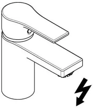 Kludi Zenta SL Waschtisch-Einhebelmischer 75mm Niederdruck, chrom (482770565)