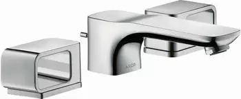 Hansgrohe Axor Urquiola 3-Loch Waschtischarmatur DN15 mit Rosetten (11041820)