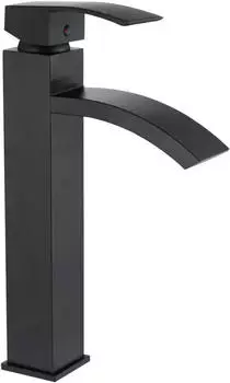 Mexen Libra Waschtischarmatur hoch, Schwarz (745110-70)