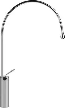 Gessi Goccia Waschtisch-Einhebelmischer Hochversion, Auslaufradius 197mm, Chrom (33811031)