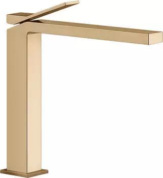 Gessi Rettangolo K Waschtisch-Einhebelmischer hohe Version, Warm Bronze PVD (53004735)