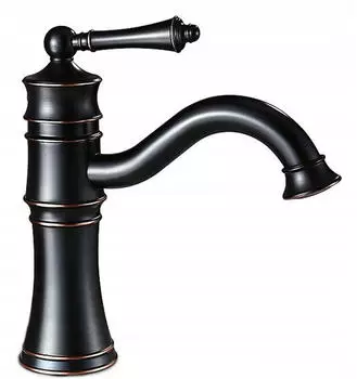 Rea Vintage Old Low Waschtischarmatur, Schwarz (REA-B0226)