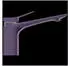 Ideal Standard Conca Waschtischarmatur Ausladung 140mm Silver Storm (BD457GN)
