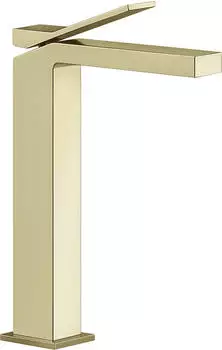 Gessi Rettangolo K Waschtisch-Einhebelmischer hohe Version 248mm, Messing PVD (53006710)