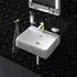 Duravit Wave Einhebel-Waschtischmischer Ausladung 122mm Gold Poliert (WA1020002034)