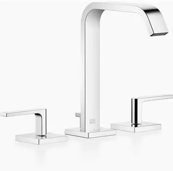 Dornbracht IMO Waschtisch-Dreilochbatterie mit Ablaufgarnitur 165mm Chrom (20713671-00)