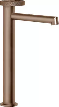 Gessi Anello Waschtisch-Einhebelmischer, hoch, ohne Ablaufgarnitur, Kupfer geb&uuml;rstet (63306708)