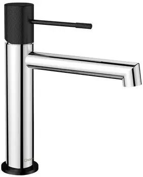Sapho Solaria Waschtischarmatur Chrom/Schwarz Matt (WD002CB)