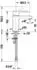Duravit B.2 Waschtischarmatur S MinusFlow ohne Zugstange, Chrom Hochglanz (B21013002010)