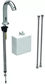 Geberit Piave Infrarot-Waschtischarmatur Standmontage Batterie hochglanz-verchromt (116164211)