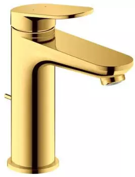 Duravit Wave Einhebel-Waschtischmischer M, Gold poliert, mit Ablaufgarnitur (WA1020001034)