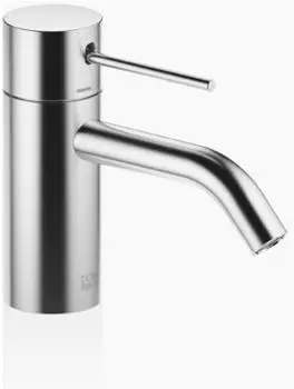 Dornbracht META SLIM Waschtisch-Einhandbatterie ohne Ablaufgarnitur, Ausladung 125mm, Chrom geb&uuml;rstet (33526662-93)