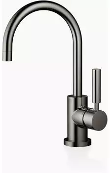 Dornbracht Tara Waschtisch-Einhandbatterie mit Ablaufgarnitur Dark Chrome 166mm (33513882-19)