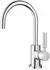 Dornbracht Tara Waschtisch-Einhandbatterie mit Ablaufgarnitur Dark Chrome 166mm (33513882-19)