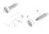 Dornbracht CYO Waschtisch-Wandbatterie, Ausladung 160mm, Platin Matt (36707811-36)