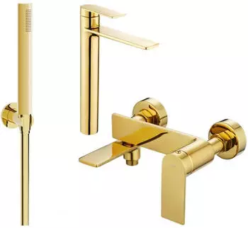 Mexen Zero R70 Badewannenset, Gold (71113R70-50)
