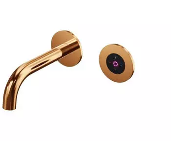 Steinberg Serie 100 Wand-Waschtischmischer elektronisch Rosegold (1001814ERG)