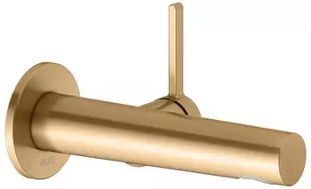 KEUCO Edition 400 Einhebel-Waschtischmischer Unterputz, Ausladung 165mm, Messing geb&uuml;rstet (51516250101)