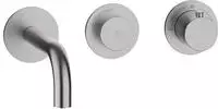Herzbach MODUL7 IX PUSH Waschtisch-Thermostat Farbset Ausladung 16 cm,...
