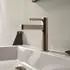 Hansgrohe Finoris Waschtischarmatur 110 CoolStart Push-Open, gebürstete Bronze (76024140)
