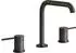 Gessi 316 Cesello 3-Loch-Waschtischarmatur 162mm Metall Schwarz gebürstet PVD (54412707)