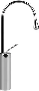 Gessi Goccia Waschtisch-Einhebelmischer, hoch, Radius 197mm, Messing antik (33811713)