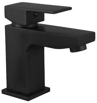 Home Deluxe Aquatic freistehende Standarmatur mit Handbrause, Schwarz, 112cm (AQUATIC)