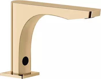 Gessi Rilievo Ber&uuml;hrungslose Elektronische Waschtischarmatur Warm Bronze PVD (59023735)