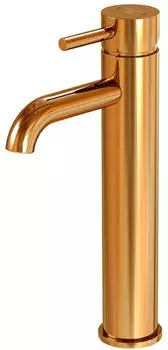 Steinberg Serie 100 Waschtisch-Einhebelmischer erh&ouml;ht, Ros&egrave;gold (1001700RG)
