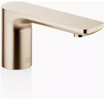 Dornbracht Liss&eacute; Waschtisch-Stand-Auslauf ohne Ablaufgarnitur, Light Gold geb&uuml;rstet, 130mm (13700845-27)