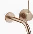 Dornbracht Meta Slim Waschtisch-Wand-Einhandbatterie ohne Ablaufgarnitur, Bronze gebürstet (36860662-42)