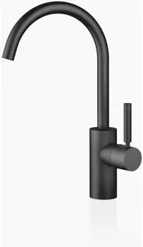 Dornbracht META Waschtisch-Einhandbatterie ohne Ablaufgarnitur, schwarz matt (33505661-33)