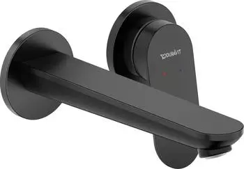 Duravit Wave Einhand-Waschtischarmatur Unterputz Schwarz Matt (WA1070004046)