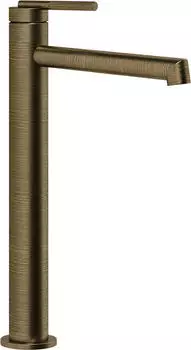 Gessi Ingranaggio Waschtisch-Einhebelmischer Hochversion Messing Antik (63506713)