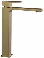 Sapho CUBEMIX Waschtischarmatur, hoch, Gold matt - PVD Beschichtung