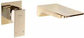 Rea Mason Unterputz-Waschtischarmatur Wand, Gold (REA-B5150)